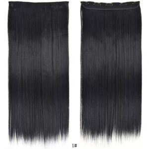 Black Clip-In Human Hair Extensions